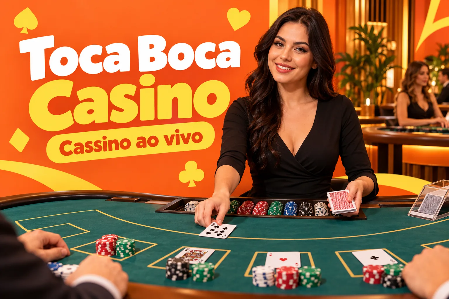 Mesa de roleta ao vivo do Toca Boca Casino